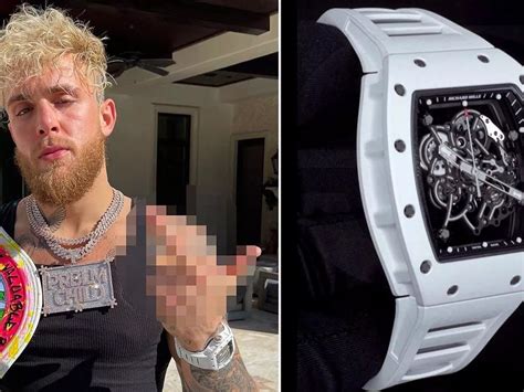 jake paul fake richard mille|jake paul watch worth.